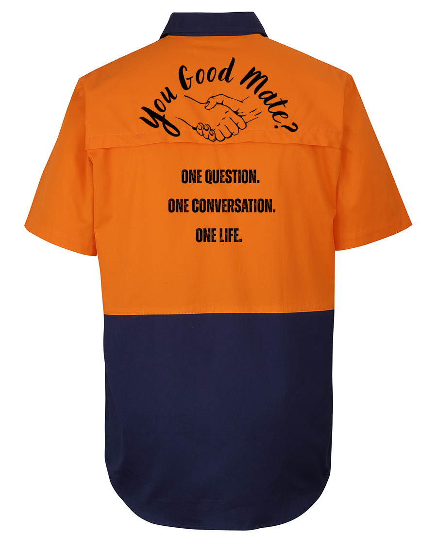 You good mate? One Life Workwear Range