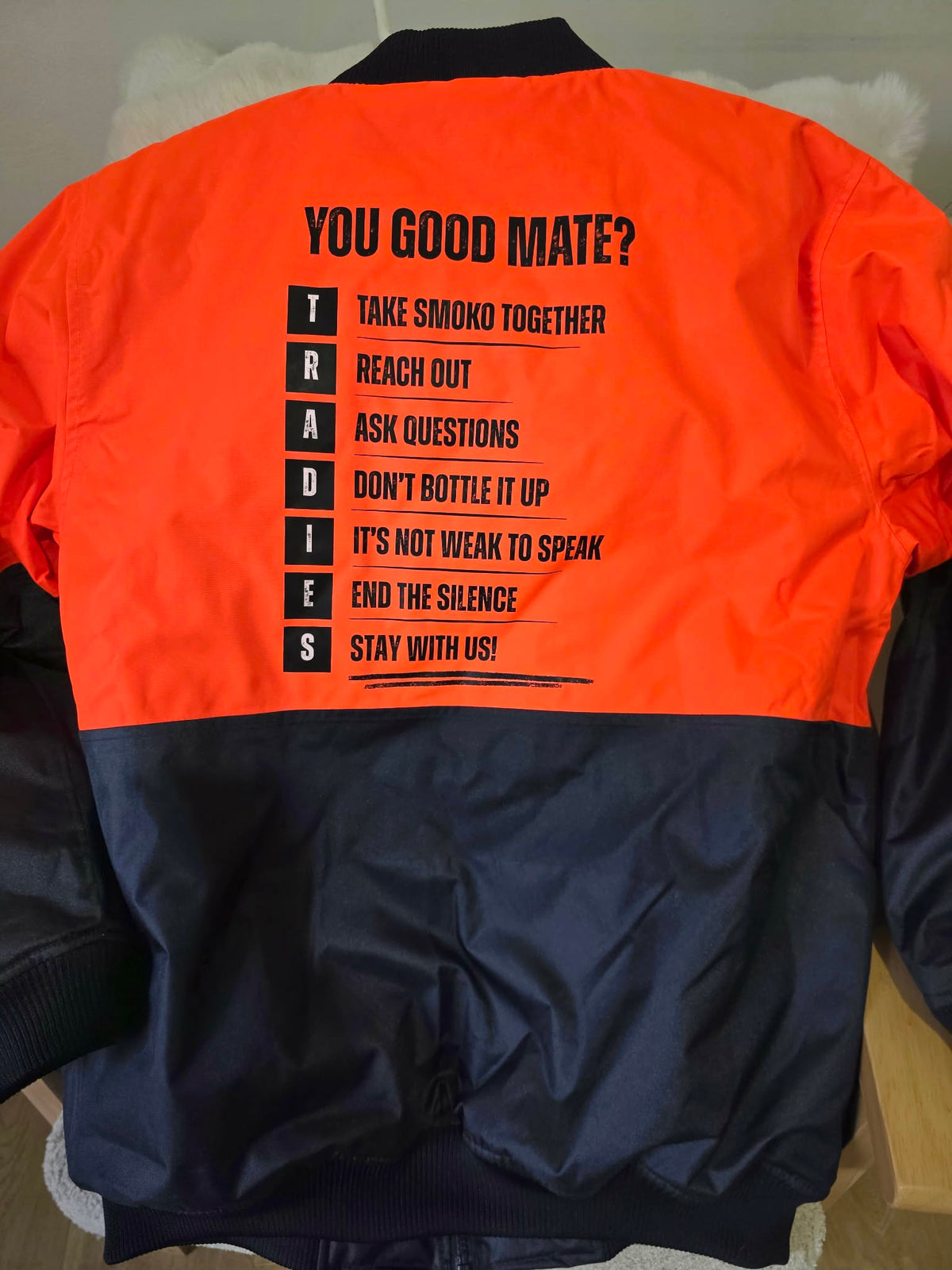 Hi Vis Flying Jacket - Waterproof XL