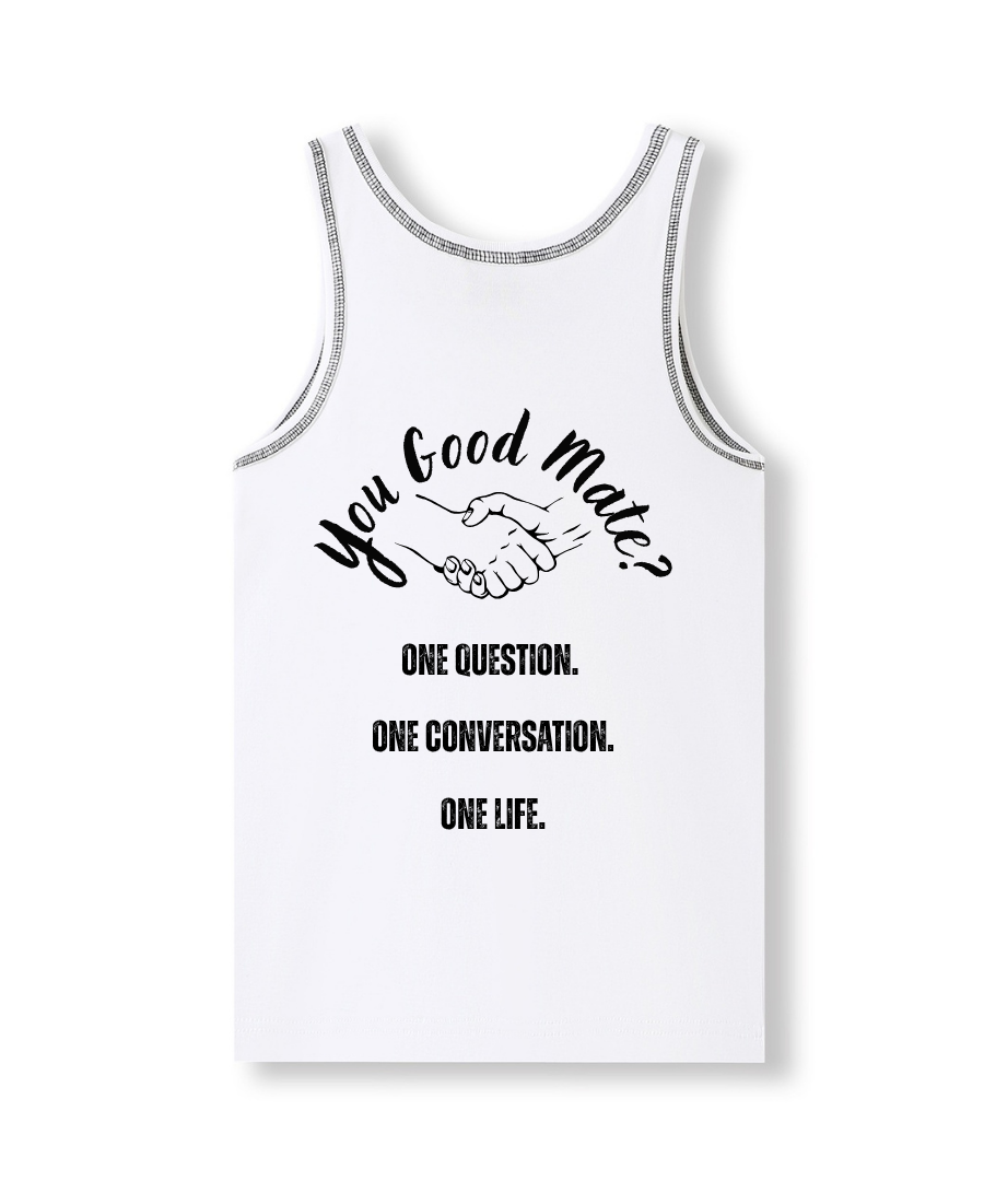 Mens Singlet - One Life