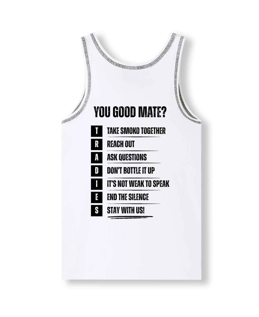 Mens Singlet - TRADIES