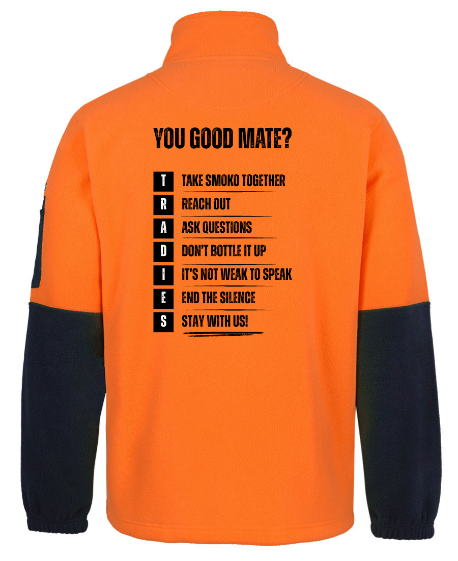 FULL ZIP POLAR FLEECE - TRADIES