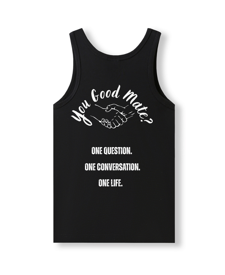 Mens Singlet - One Life