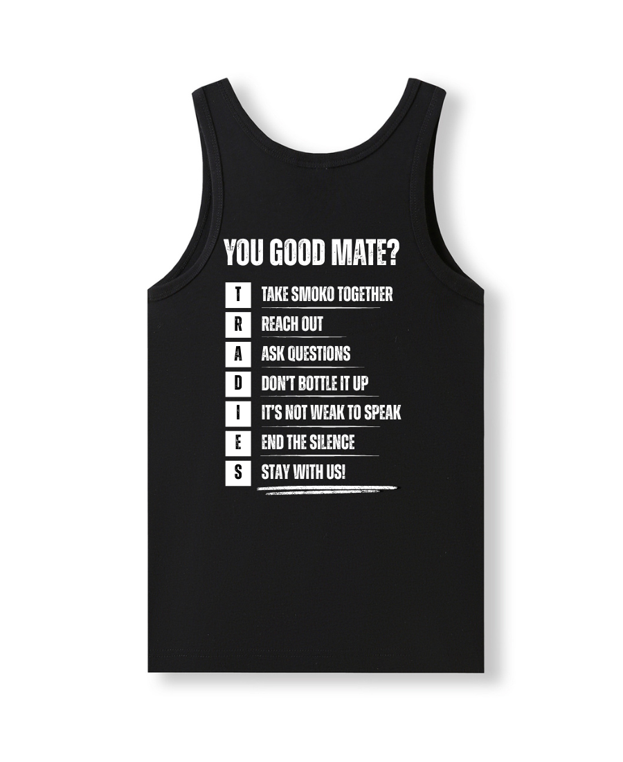 Mens Singlet - TRADIES