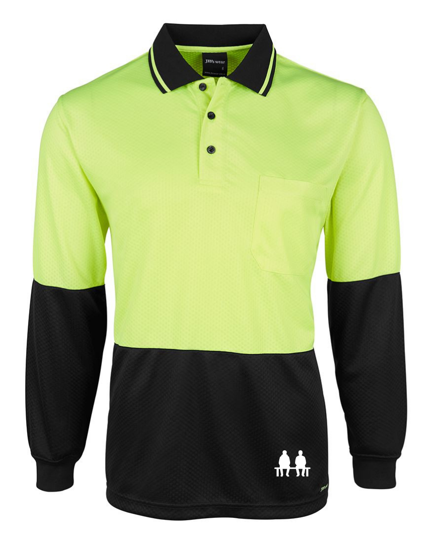 Hivis long sleeve Polo - TRADIES