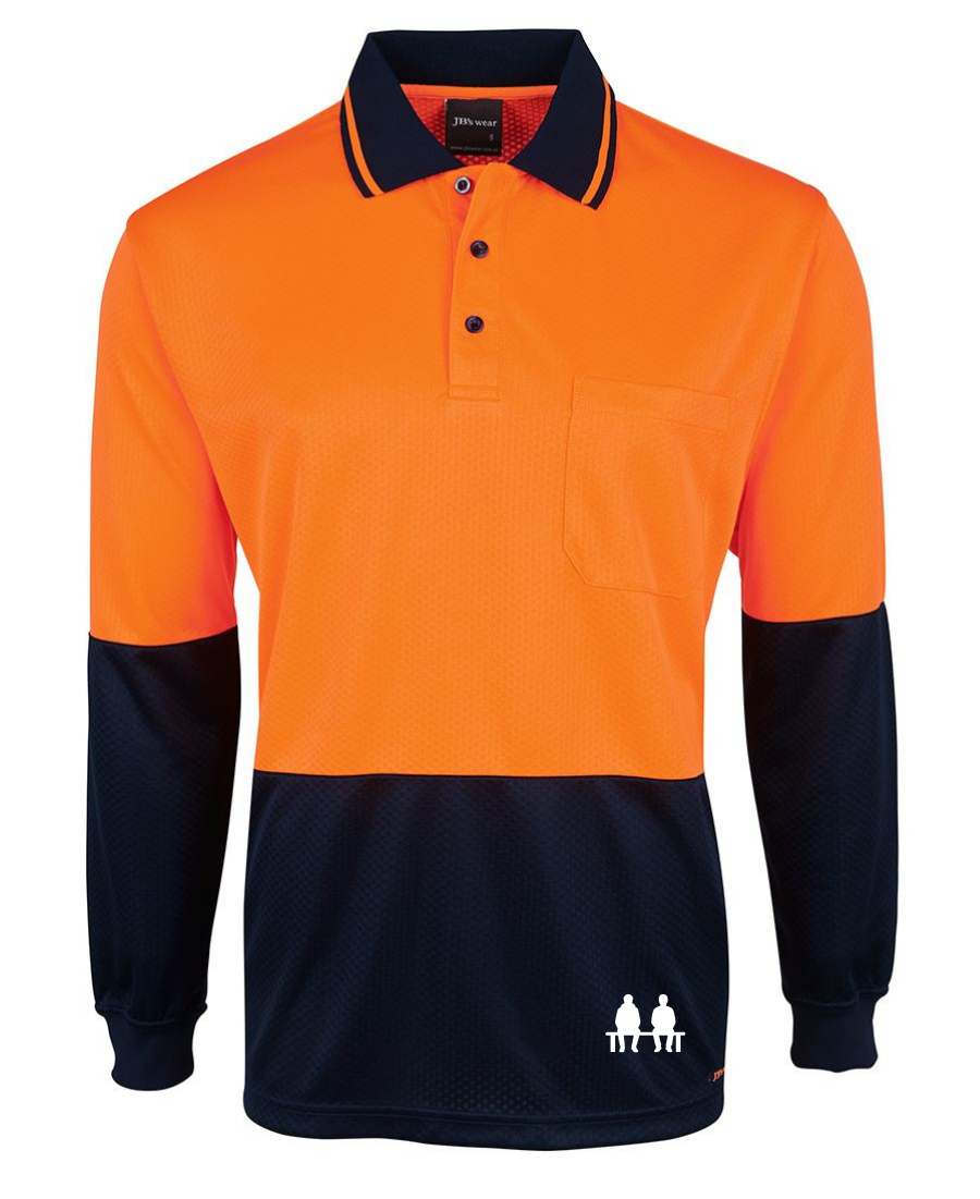 Hivis long sleeve Polo - TRADIES